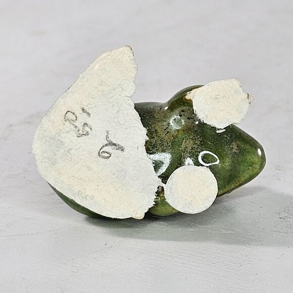 Hagen Renaker Frog Prince Wearing Crown Miniature Figurine *Chips* - Picture 8 of 9